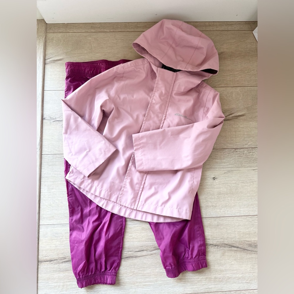 Girls Rain coat and Splash pants